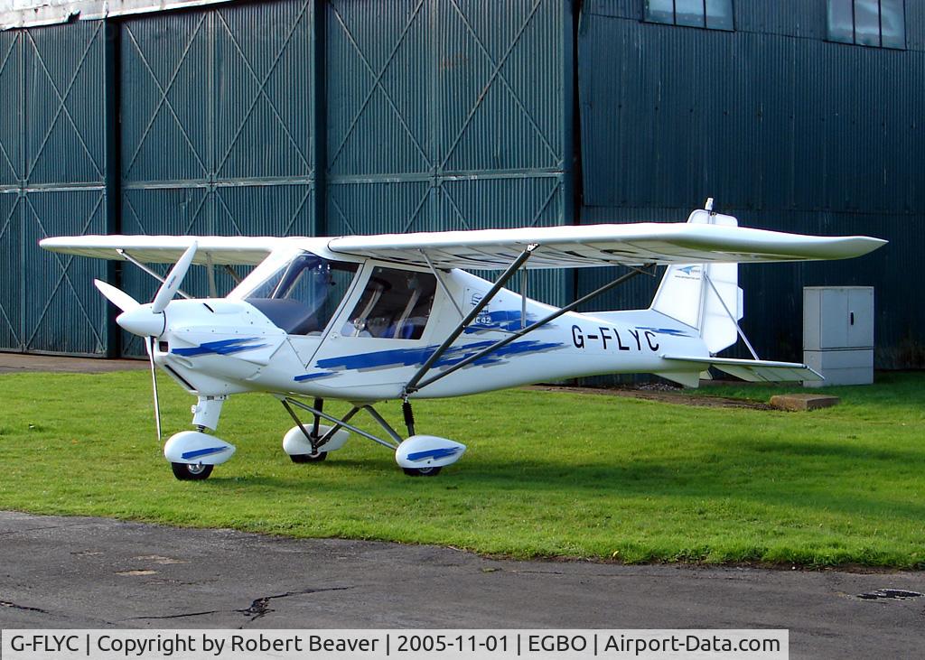 G-FLYC, 2005 Comco Ikarus C42 FB100 C/N 0503-6656, Ikarus C42 owned by Aerosport UK (Halfpenny Green)