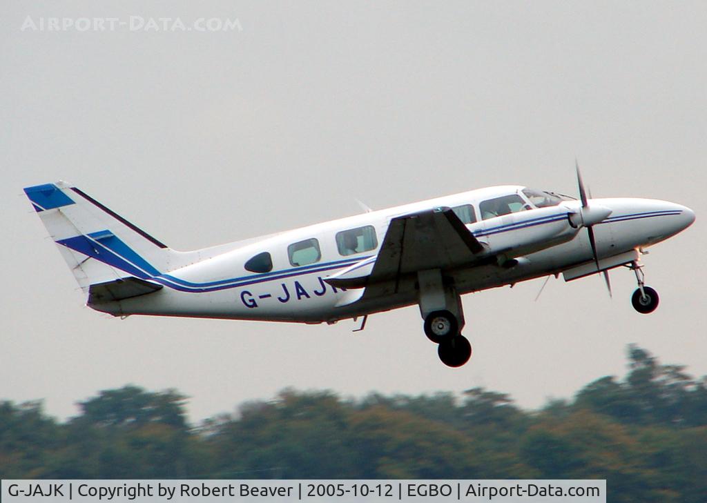G-JAJK, 1980 Piper PA-31-350 Chieftain C/N 31-8152014, Piper PA-31-350 Navajo Chieftain (Halfpenny Green)