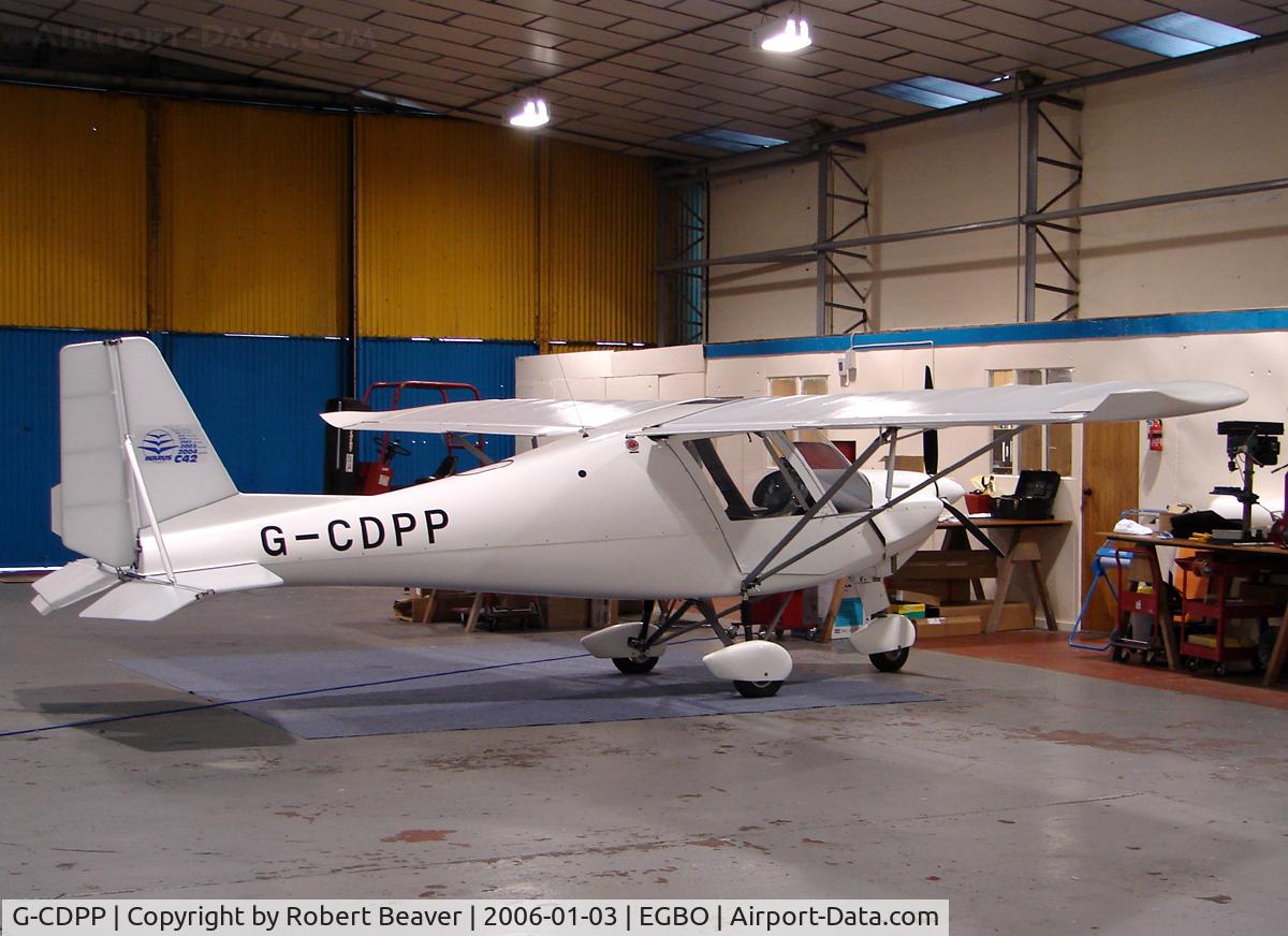 G-CDPP, 2005 Comco Ikarus C42 FB100 VLA C/N PFA 322-14423, Ikarus C42-FB100-VLA (Halfpenny Green)