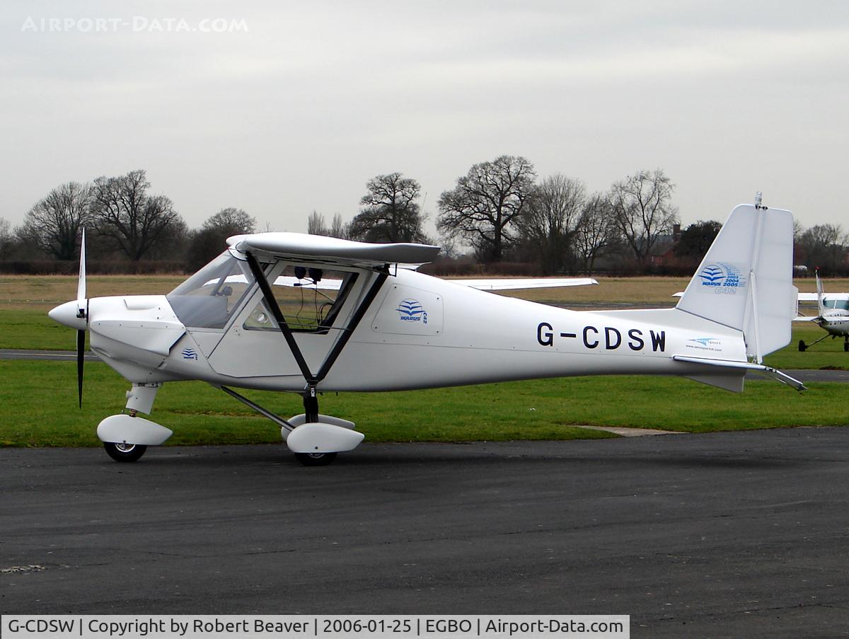 G-CDSW, 2006 Comco Ikarus C42 FB80 C/N 0511-6772, Ikarus C42-FB80 (Halfpenny Green)