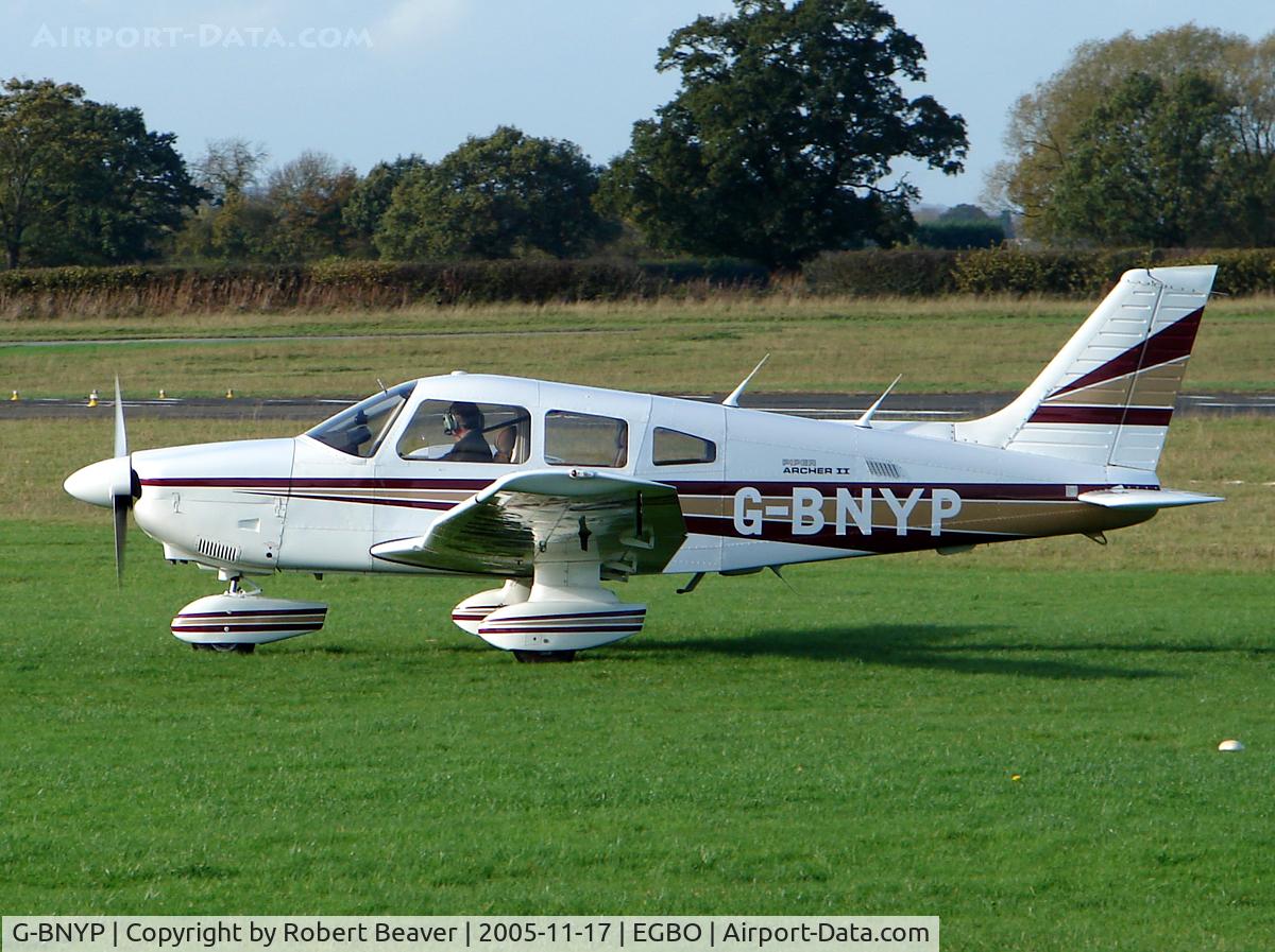 G-BNYP, 1984 Piper PA-28-181 Cherokee Archer II C/N 28-8490027, Piper PA-28 181 Archer II (Halfpenny Green)