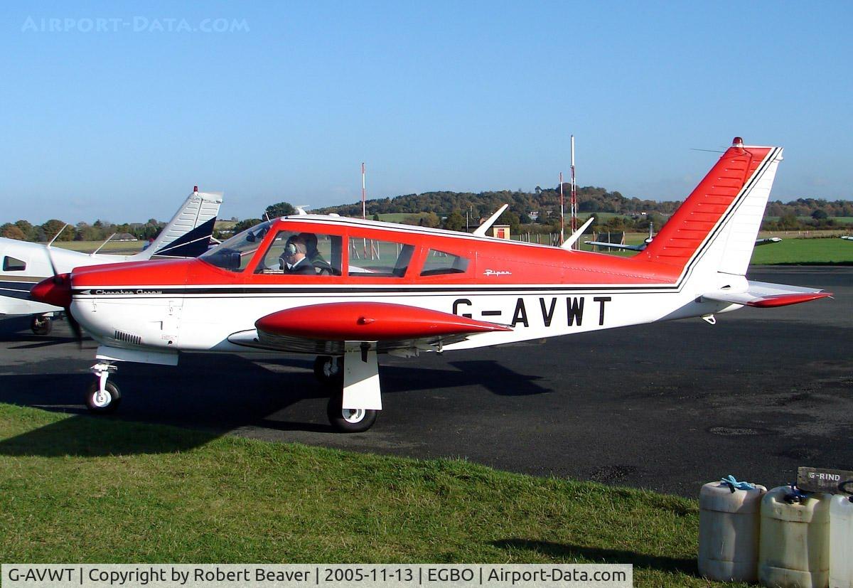 G-AVWT, 1968 Piper PA-28R-180 Cherokee Arrow C/N 28R-30362, Piper PA-28R Cherokee Arrow 180 (Halfpenny Green)