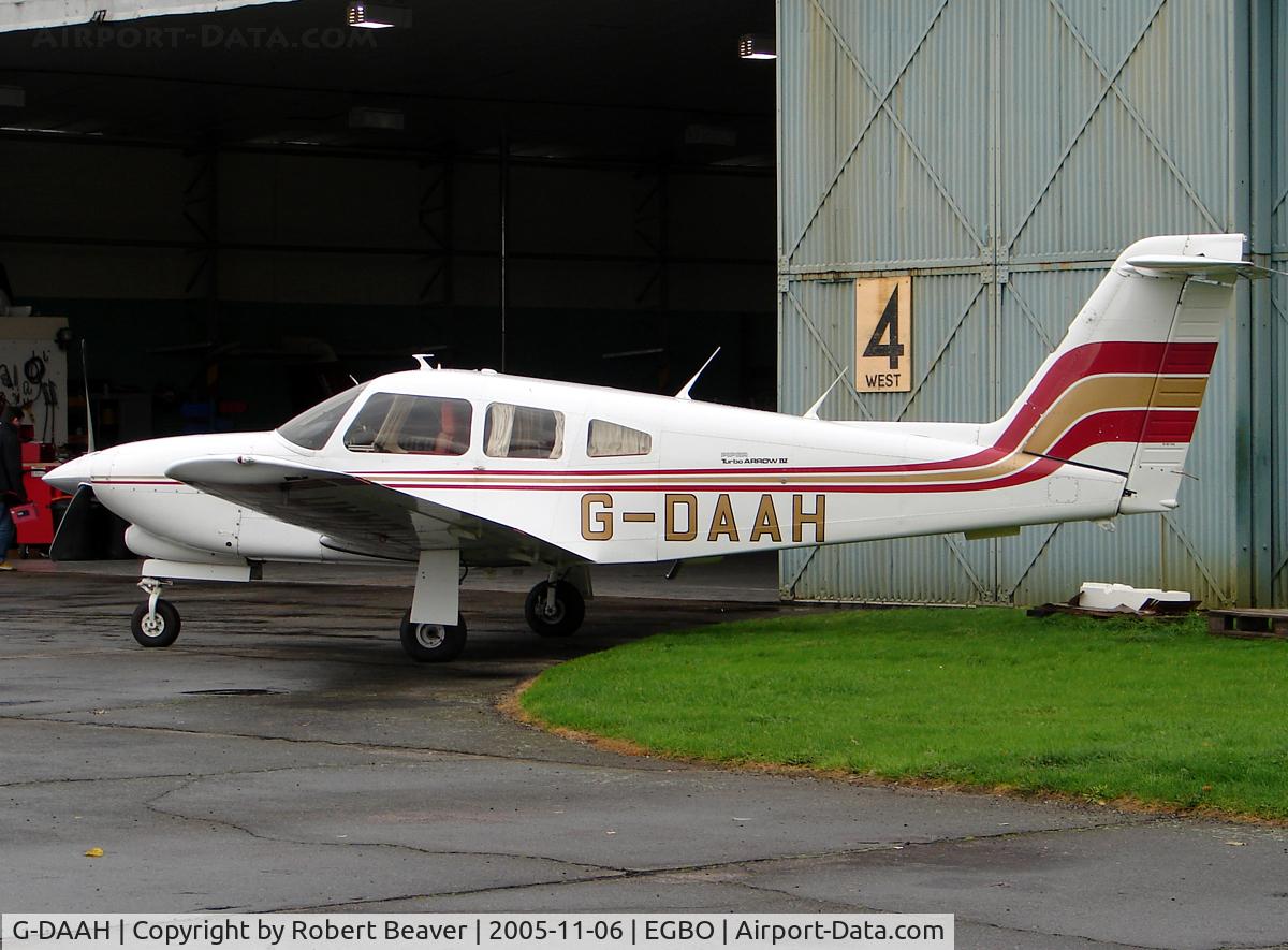 G-DAAH, 1979 Piper PA-28RT-201T Turbo Arrow IV C/N 28R-7931104, Piper PA-28RT-201T Turbo Arrow IV (Halfpenny Green)