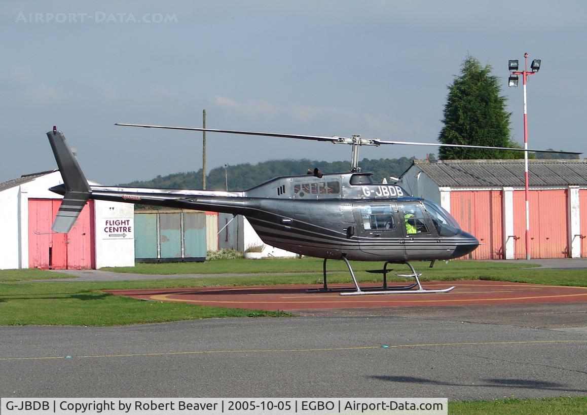 G-JBDB, 1970 Agusta AB-206B JetRanger III C/N 8238, Bell 206B Jet Ranger II (Halfpenny Green)