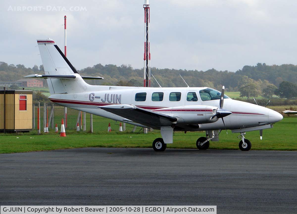G-JUIN, 1982 Cessna T303 Crusader C/N T30300014, Cessna T303 (Halfpenny Green)