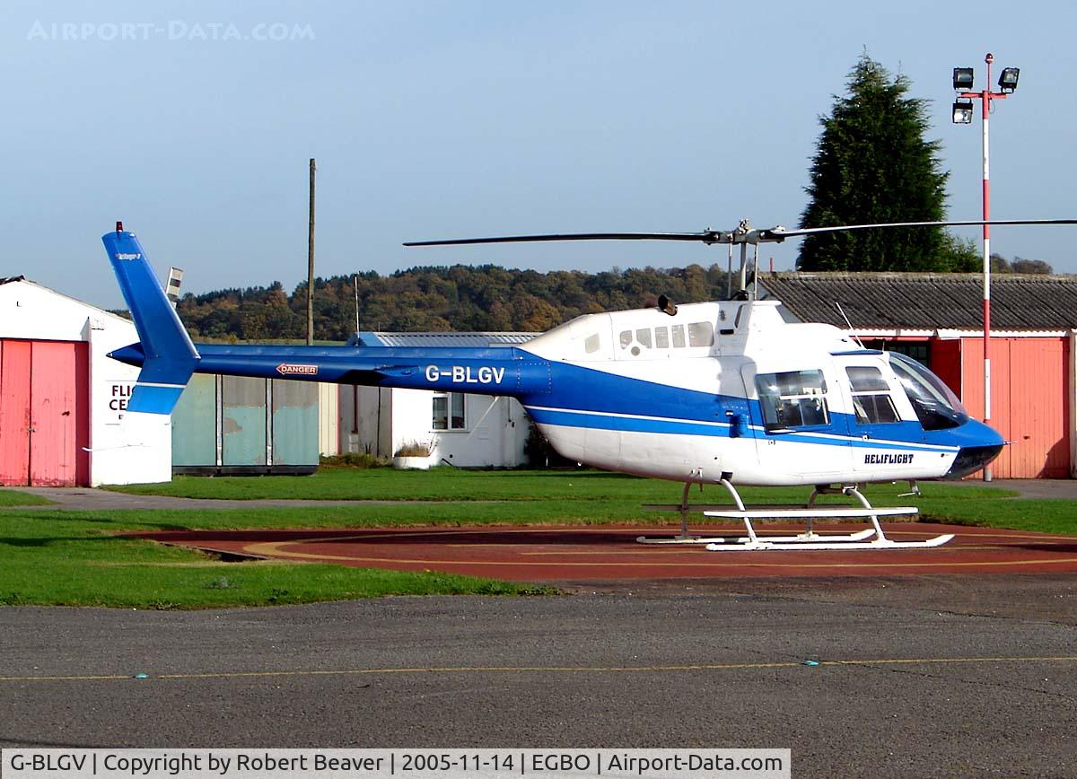 G-BLGV, 1973 Bell 206B JetRanger II C/N 982, Bell 206B Jet Ranger 3 owned by Heliflight UK (Halfpenny Green)