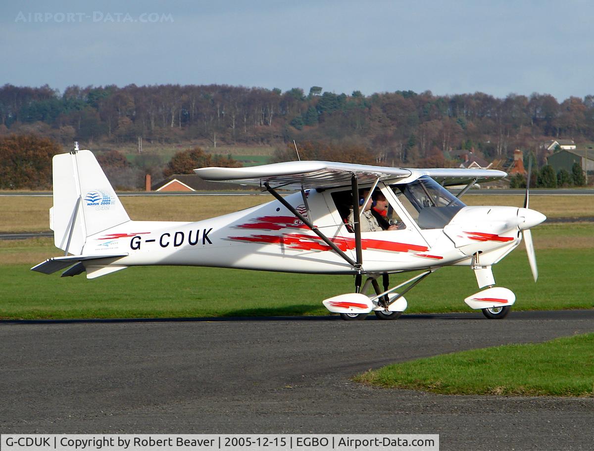 G-CDUK, 2005 Comco Ikarus C42 FB80 C/N 0511-6770, Ikarus C42-FB80 (Halfpenny Green)