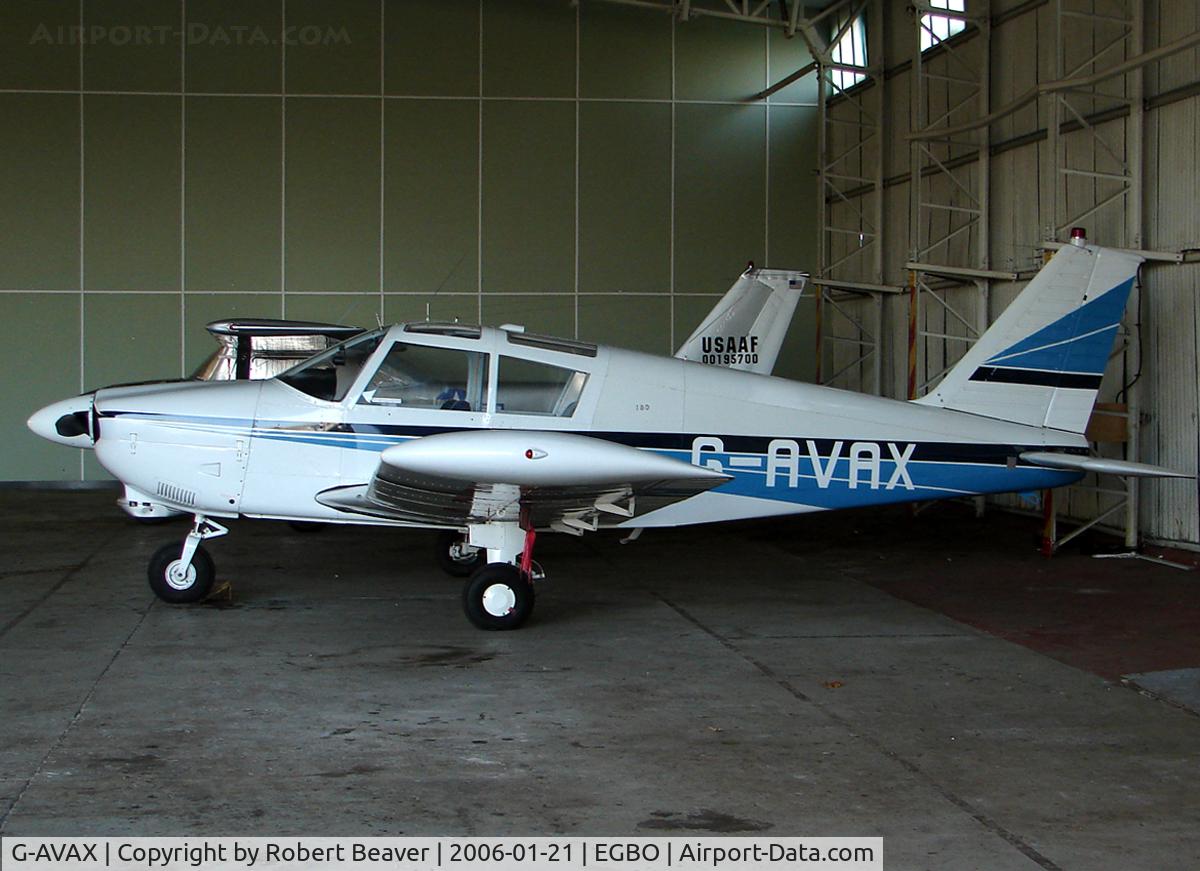 G-AVAX, 1966 Piper PA-28-180 Cherokee C/N 28-3798, Piper PA-28-180 Cherokee