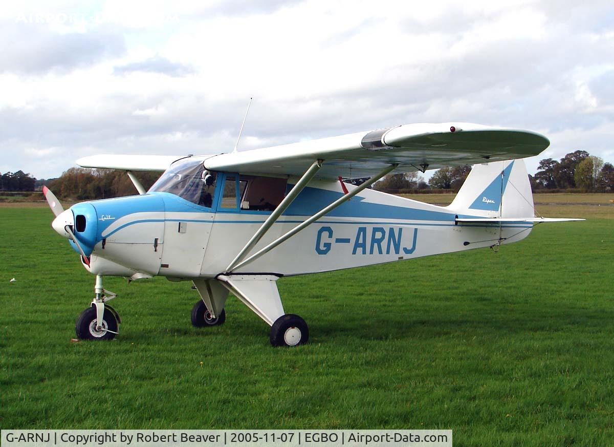 G-ARNJ, 1961 Piper PA-22-108 Colt Colt C/N 22-8587, Piper PA-22 108 Colt (Halfpenny Green)