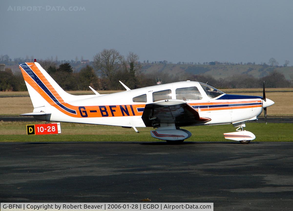 G-BFNI, 1977 Piper PA-28-161 Cherokee Warrior II C/N 28-7816215, Piper PA-28-161 Warrior II (Halfpenny Green)