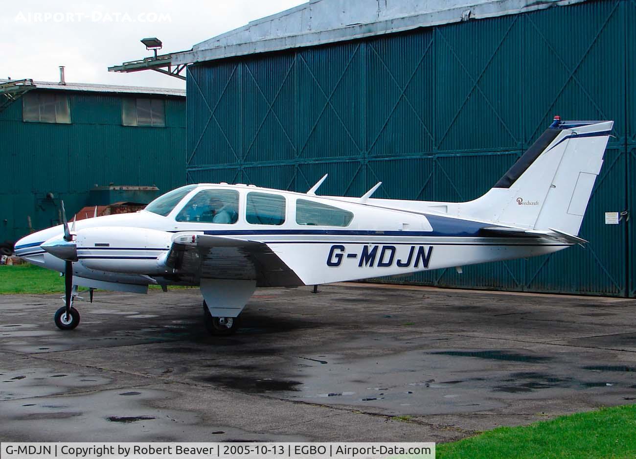 G-MDJN, 1973 Beech 95-B55 Baron Baron C/N TC-1574, Beechcraft 95-B55 Baron (Halfpenny Green)