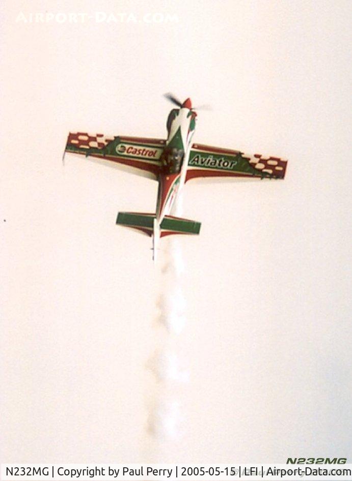 N232MG, 1999 Mudry CAP-232 C/N 20, Mike Goulian in action at Air Power over Hampton Roads 2005