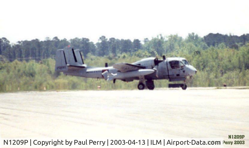 N1209P, 1962 Grumman OV-1B Mohawk C/N 49B, Mohawk 890, cleared for departure