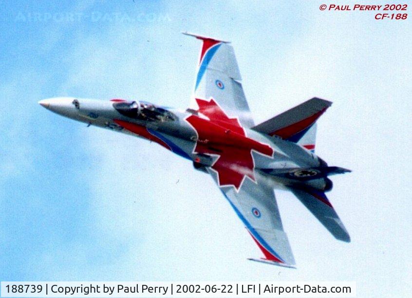 188739, McDonnell Douglas CF-188A Hornet C/N 0284/A229, RCAF, 425 Squadron's Demo Hornet.