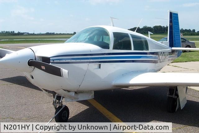 N201HY, 1977 Mooney M20J 201 C/N 24-0211, Mooney M20J 201