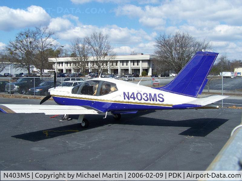 N403MS, 2002 Socata TB-20 Trinidad C/N 2169, Tied Down @ Atlanta Turbine