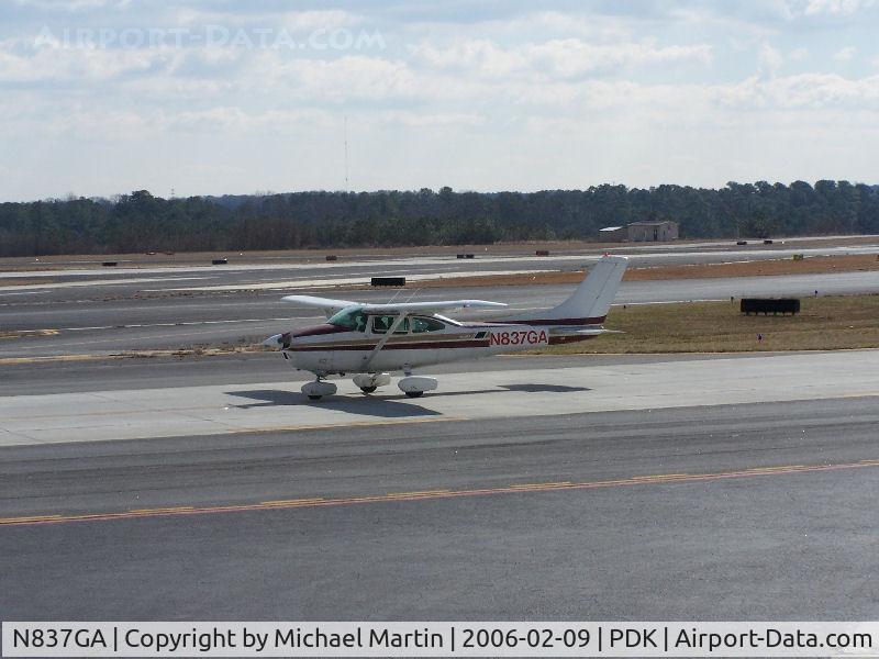 N837GA, Cessna 182Q Skylane C/N 182-67338, That's the real tail numbers!  Rather tacky looking!