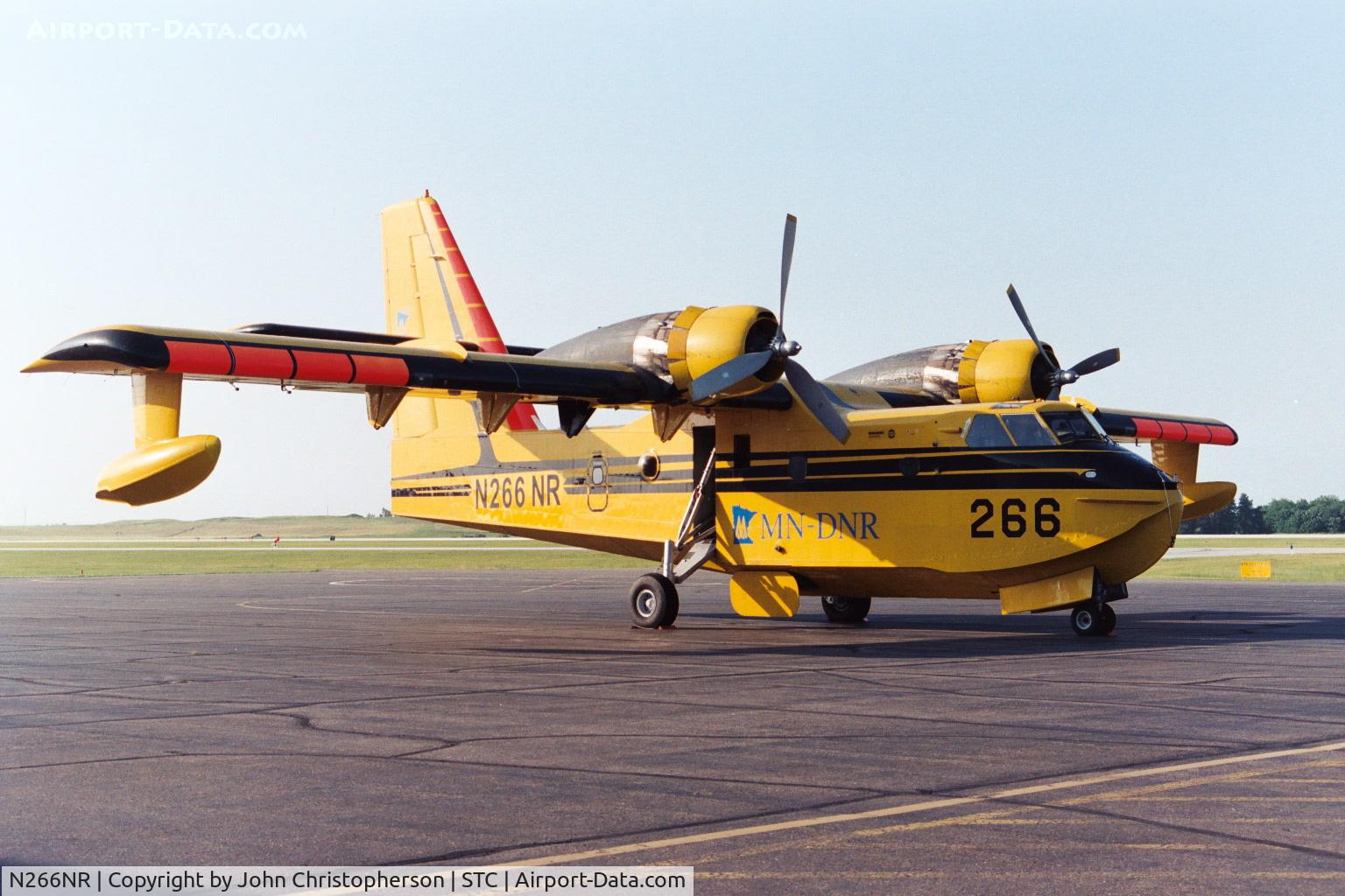 N266NR, 1987 Canadair CL-215-V (CL-215-1A10) C/N 1102, Minnesota DNR Flying boat
