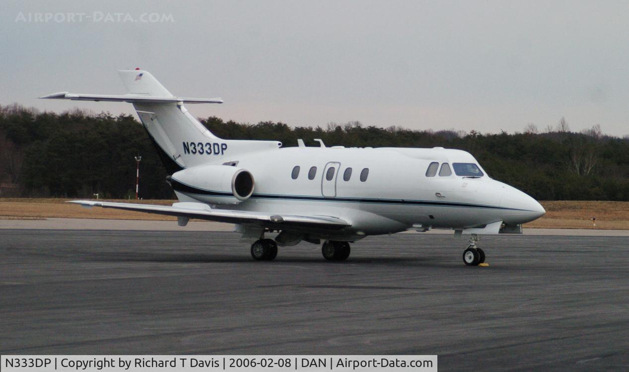 N333DP, 1972 Hawker Siddeley BH.125-400A C/N NA775, White with stripes