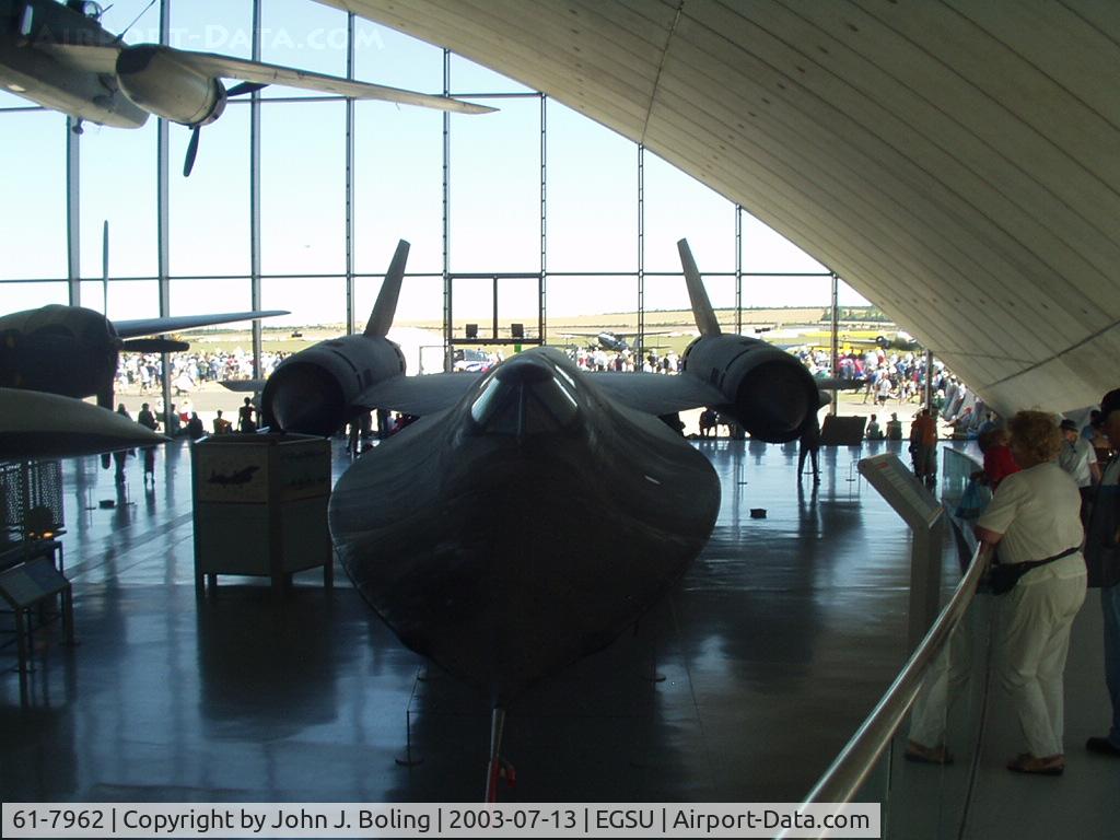 61-7962, 1964 Lockheed SR-71A Blackbird C/N 2013, SR-71; American Air Museum, Duxford,UK