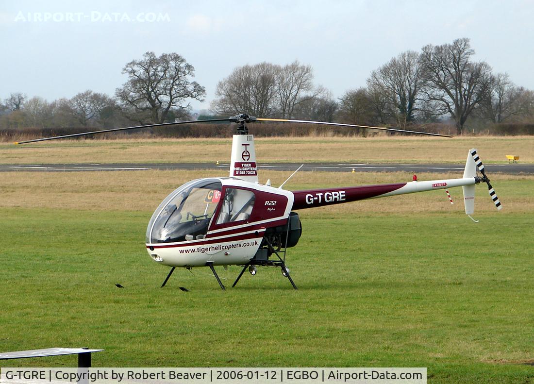 G-TGRE, 1985 Robinson R22 Alpha C/N 0471, Robinson R22 Alpha (Halfpenny Green)