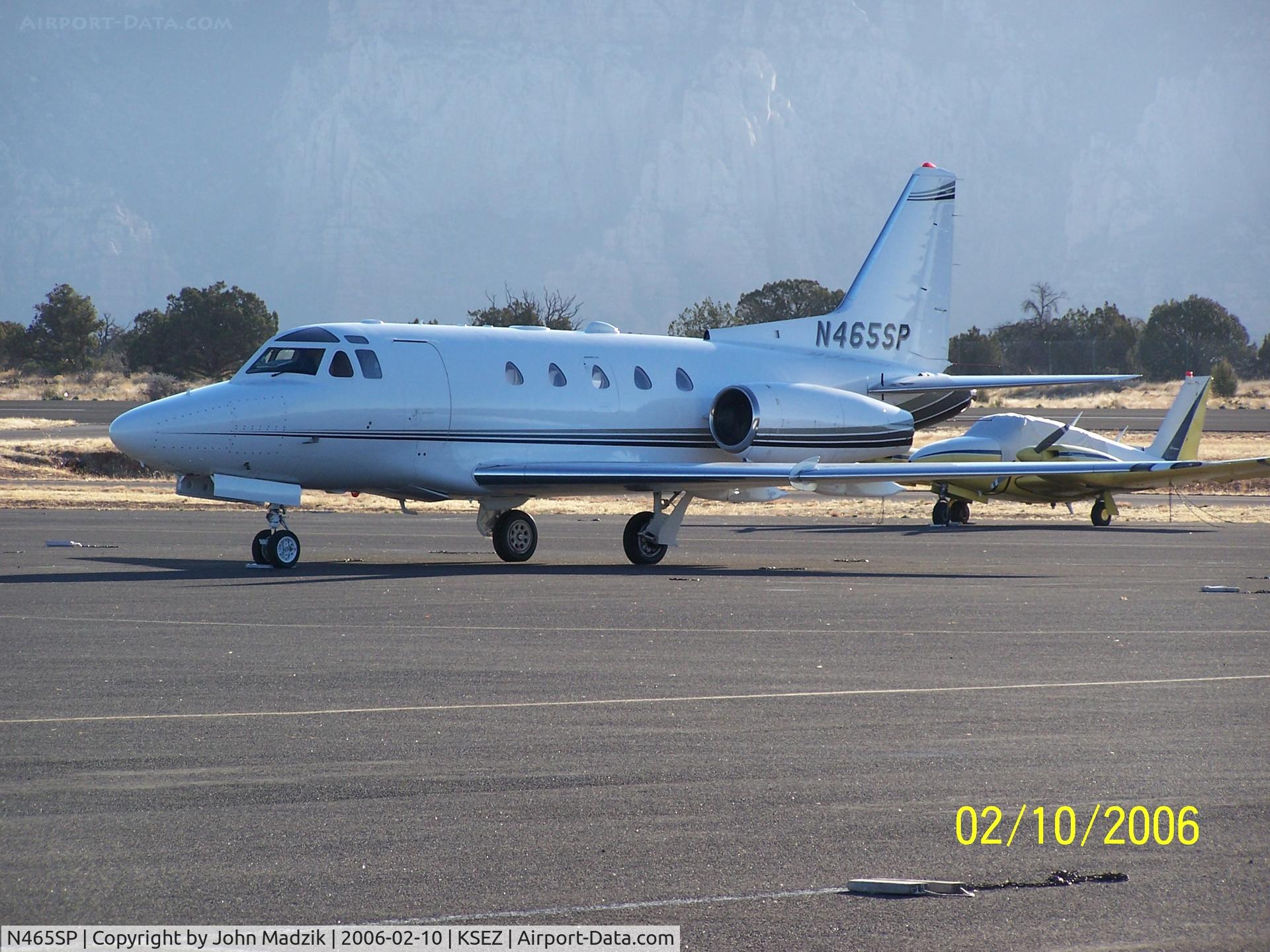 N465SP, 1981 Rockwell International NA-265-65 Sabreliner 65 C/N 465-72, Sedona Airport