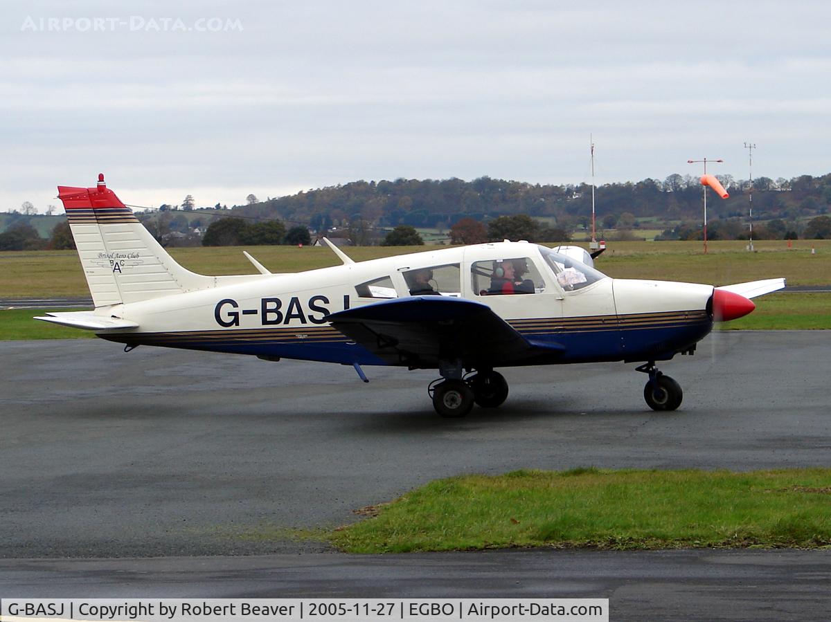 G-BASJ, 1972 Piper PA-28-180 Cherokee C/N 28-7305136, Piper PA-28-180 Cherokee (Halfpenny Green)