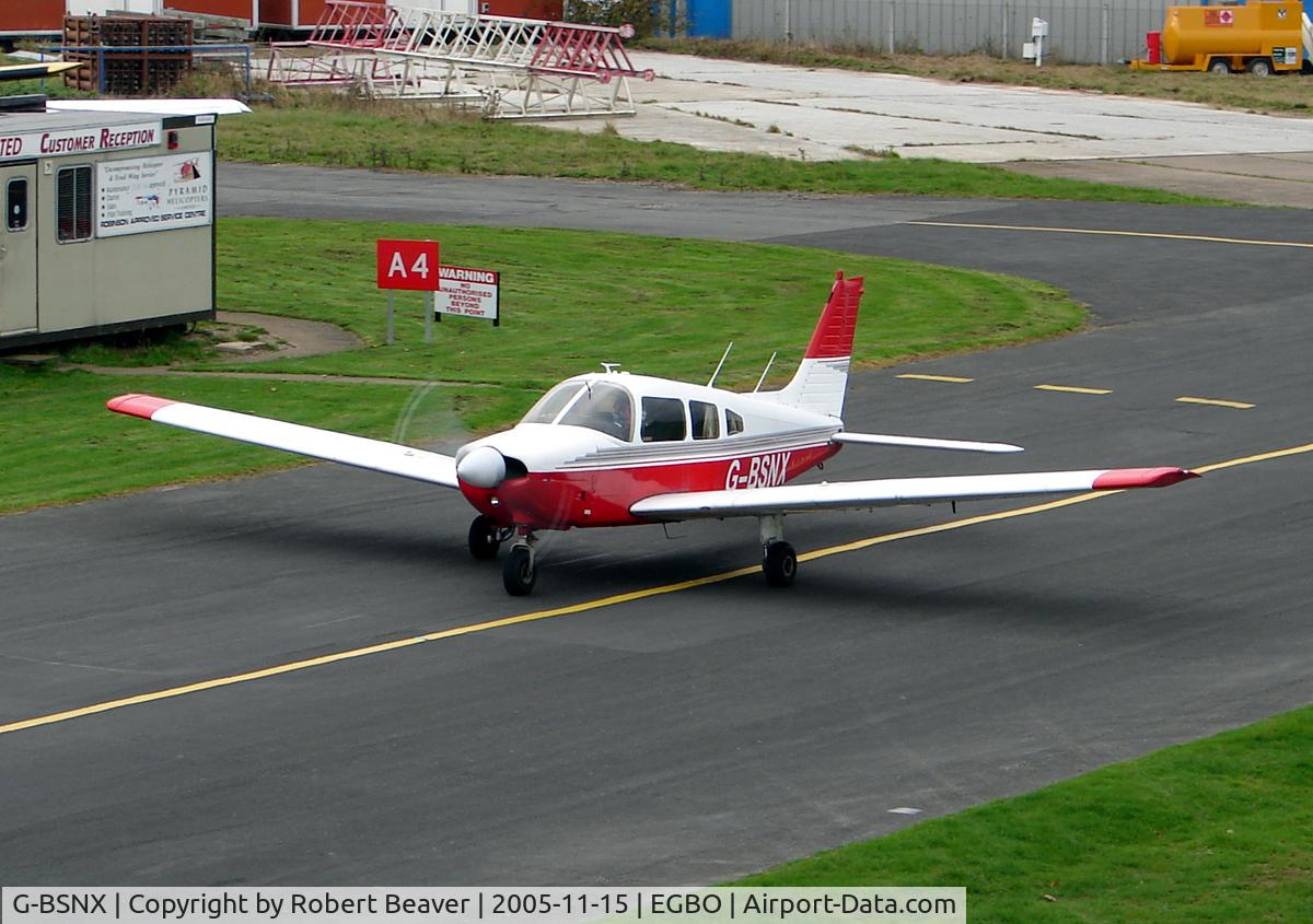 G-BSNX, 1979 Piper PA-28-181 Cherokee Archer II C/N 28-7990311, Piper PA-28 181 Archer II (Halfpenny Green)