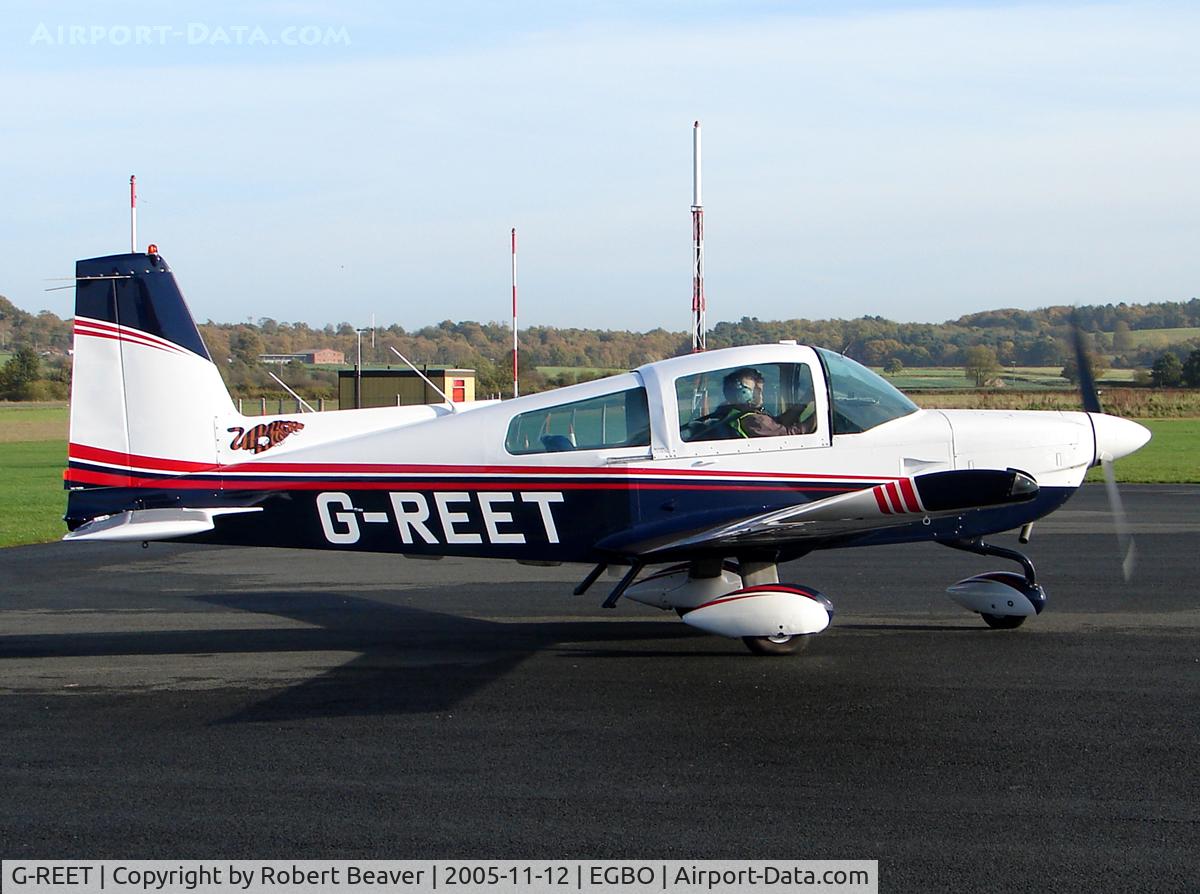 G-REET, 1978 Grumman American AA-5B Tiger C/N AA5B-0706, Grumman AA.5B Tiger