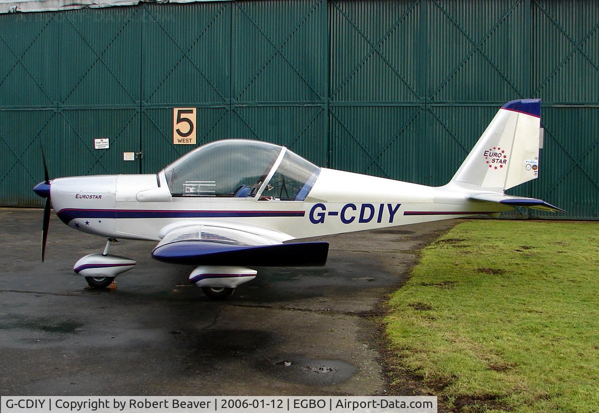 G-CDIY, 2004 Aerotechnik EV-97 Eurostar C/N PFA 315-14345, Aerotechnik EV-97A Eurostar