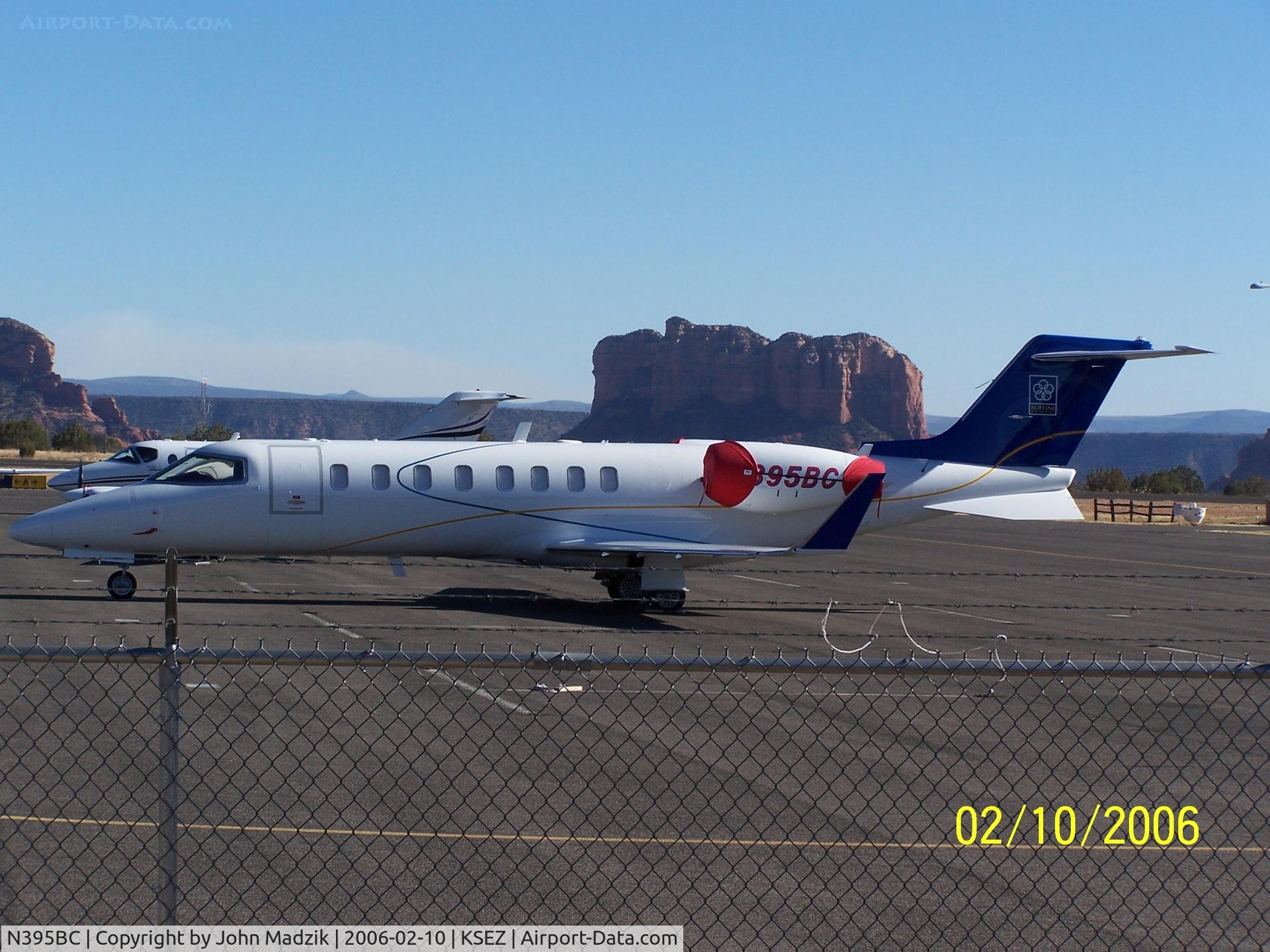 N395BC, Learjet Inc 45 C/N 258, Sedona Airport