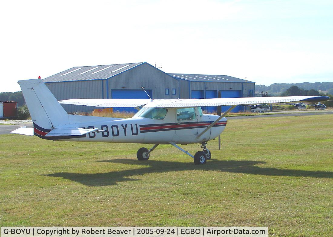 G-BOYU, 1974 Cessna A150L Aerobat C/N A150-0497, Cessna A150L