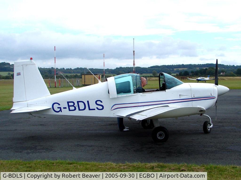 G-BDLS, 1975 Grumman American AA-1B Trainer C/N AA1B-0564, American Aviation AA-1B Trainer