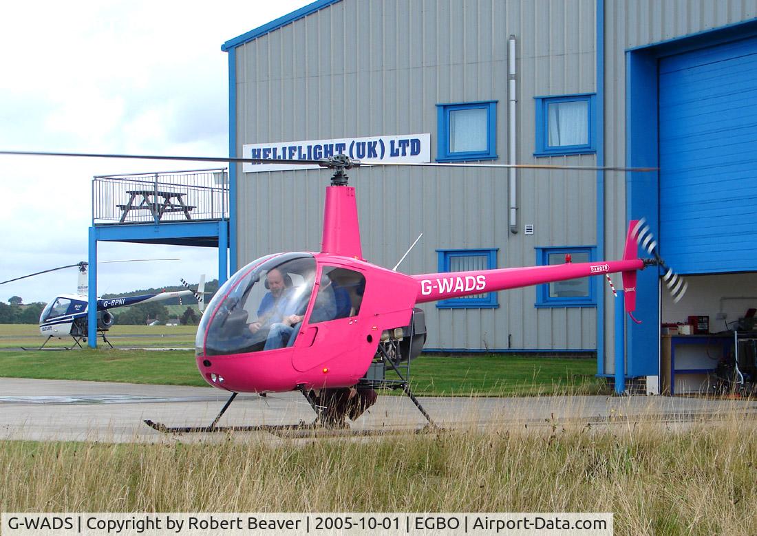 G-WADS, 1989 Robinson R22 Beta C/N 1224, Robinson R22B (Halfpenny Green)