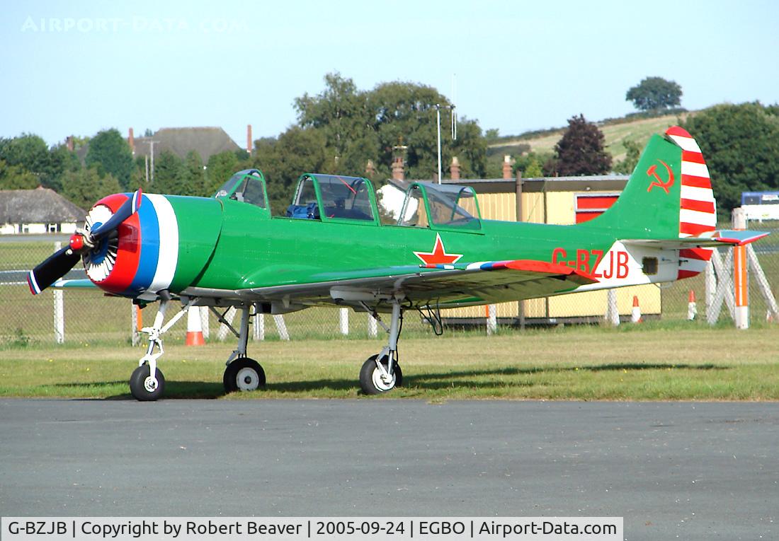 G-BZJB, 1981 Bacau Yak-52 C/N 811601, Yak 52
