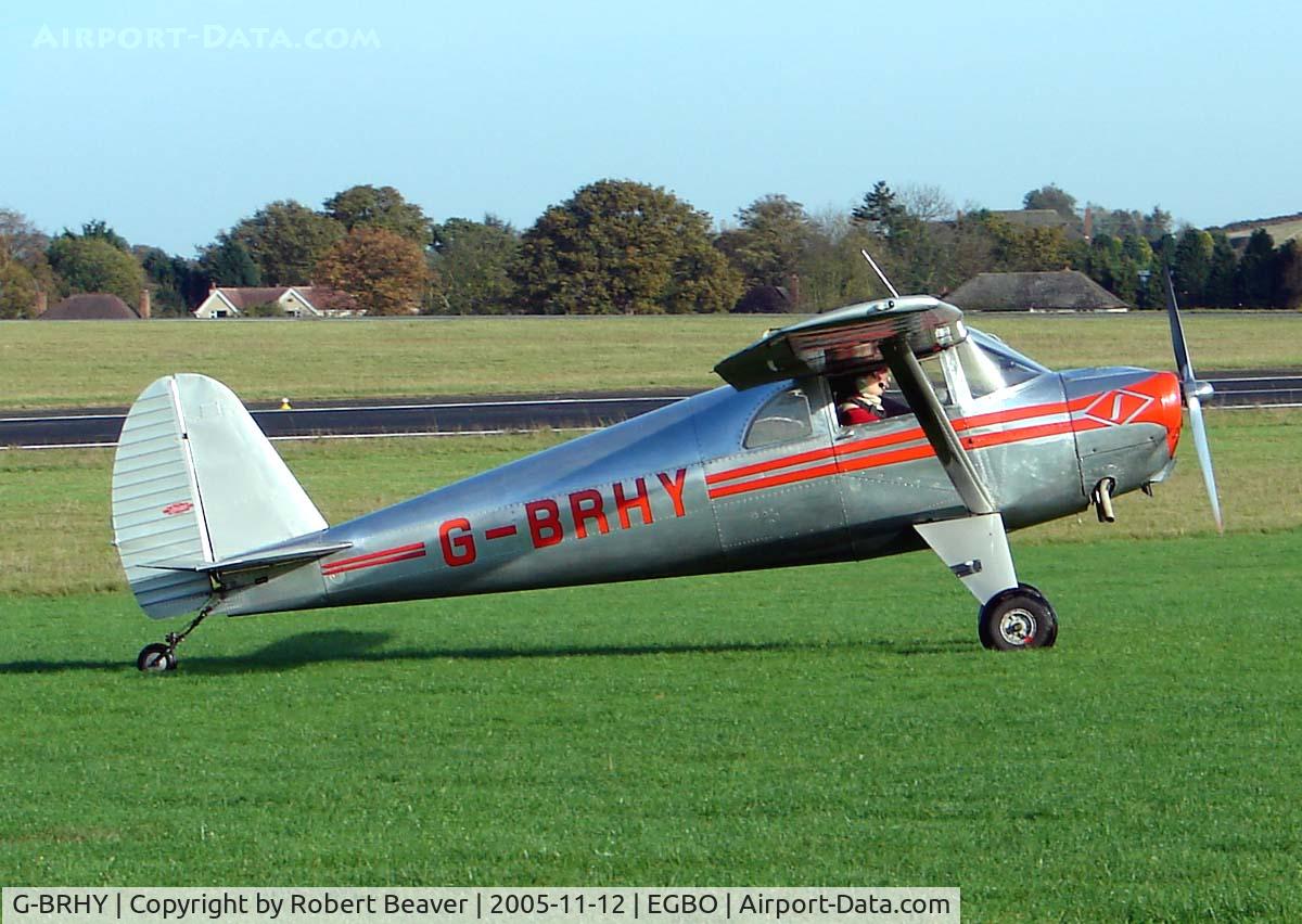 G-BRHY, 1947 Luscombe 8E Silvaire C/N 5138, Luscombe 8E Silvaire