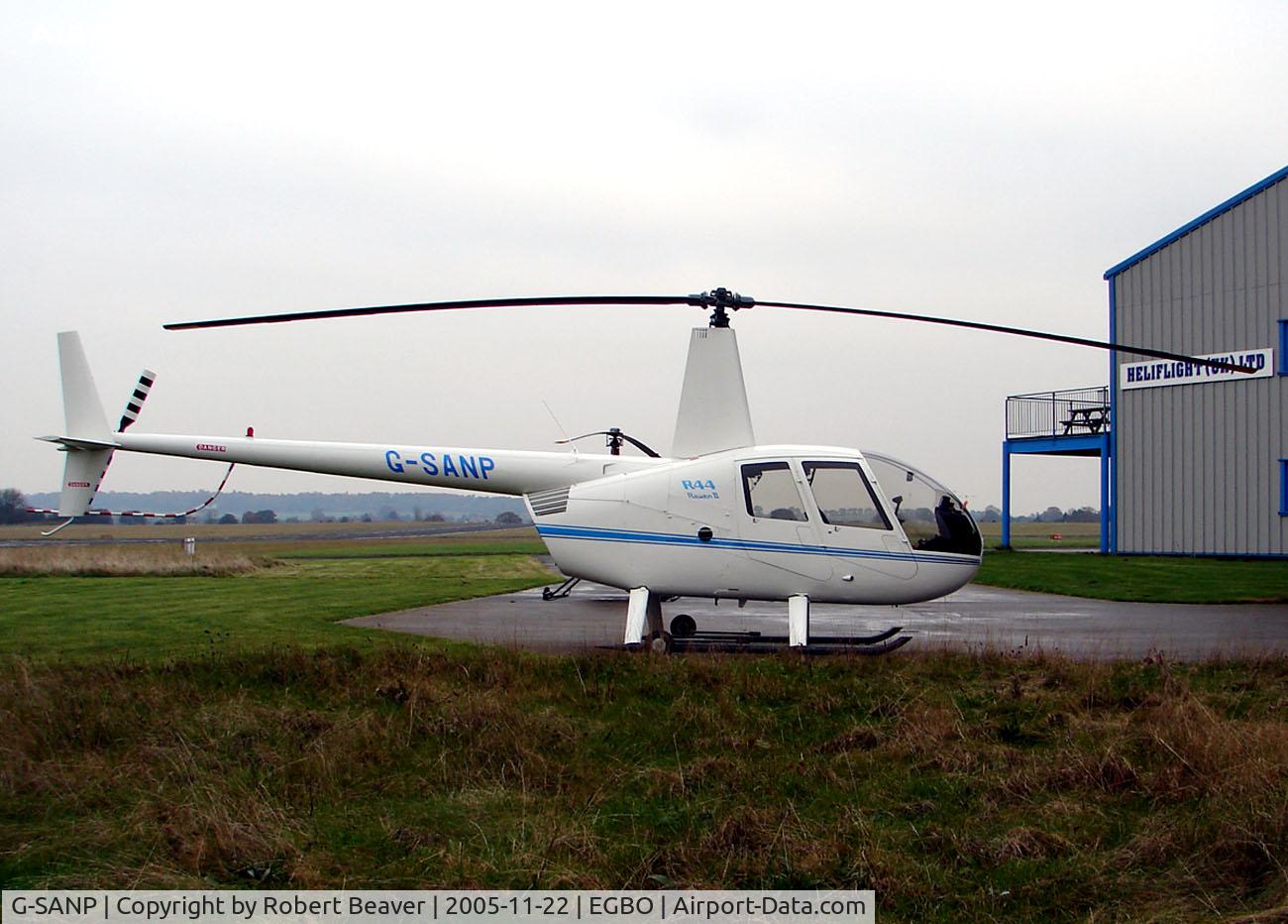 G-SANP, 2005 Robinson R44 II C/N 10909, Robinson R-44 Raven II (Halfpenny Green)