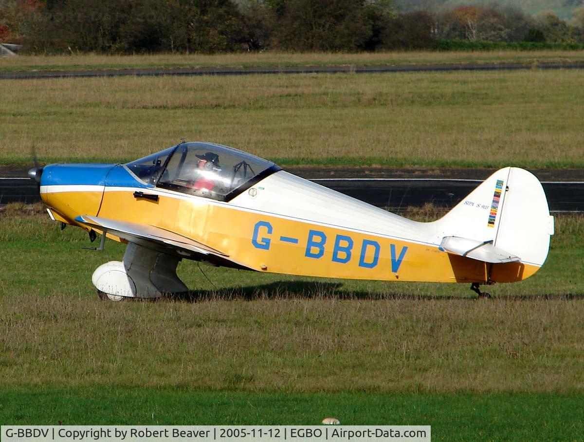 G-BBDV, 1951 SIPA 903 C/N 7, Sipa S.903