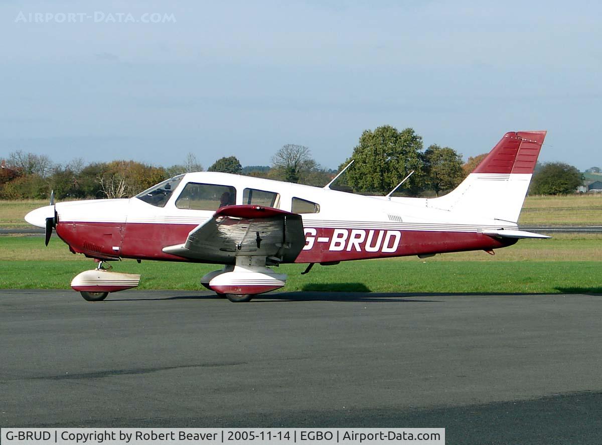 G-BRUD, 1983 Piper PA-28-181 Cherokee Archer II C/N 28-8390010, Piper PA-28 181 Archer II (Halfpenny Green)