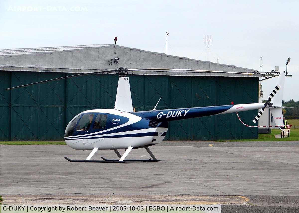 G-DUKY, 2005 Robinson R44 Raven C/N 1455, Robinson R-44 Raven (Halfpenny Green)