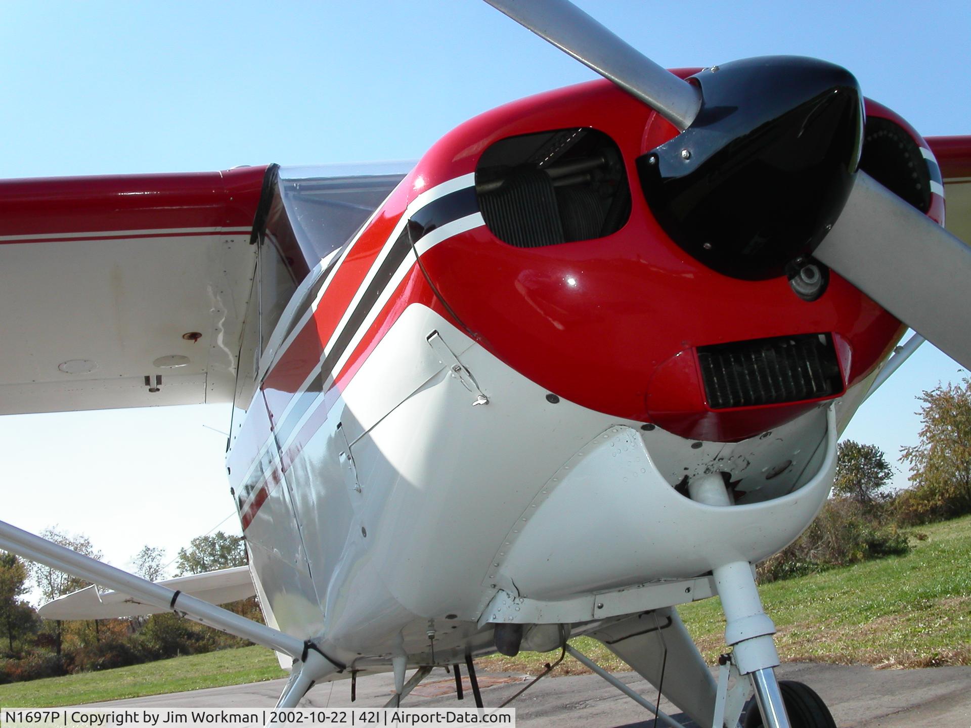 N1697P, 1954 Piper PA-22 C/N 22-2483, At Parr Airport