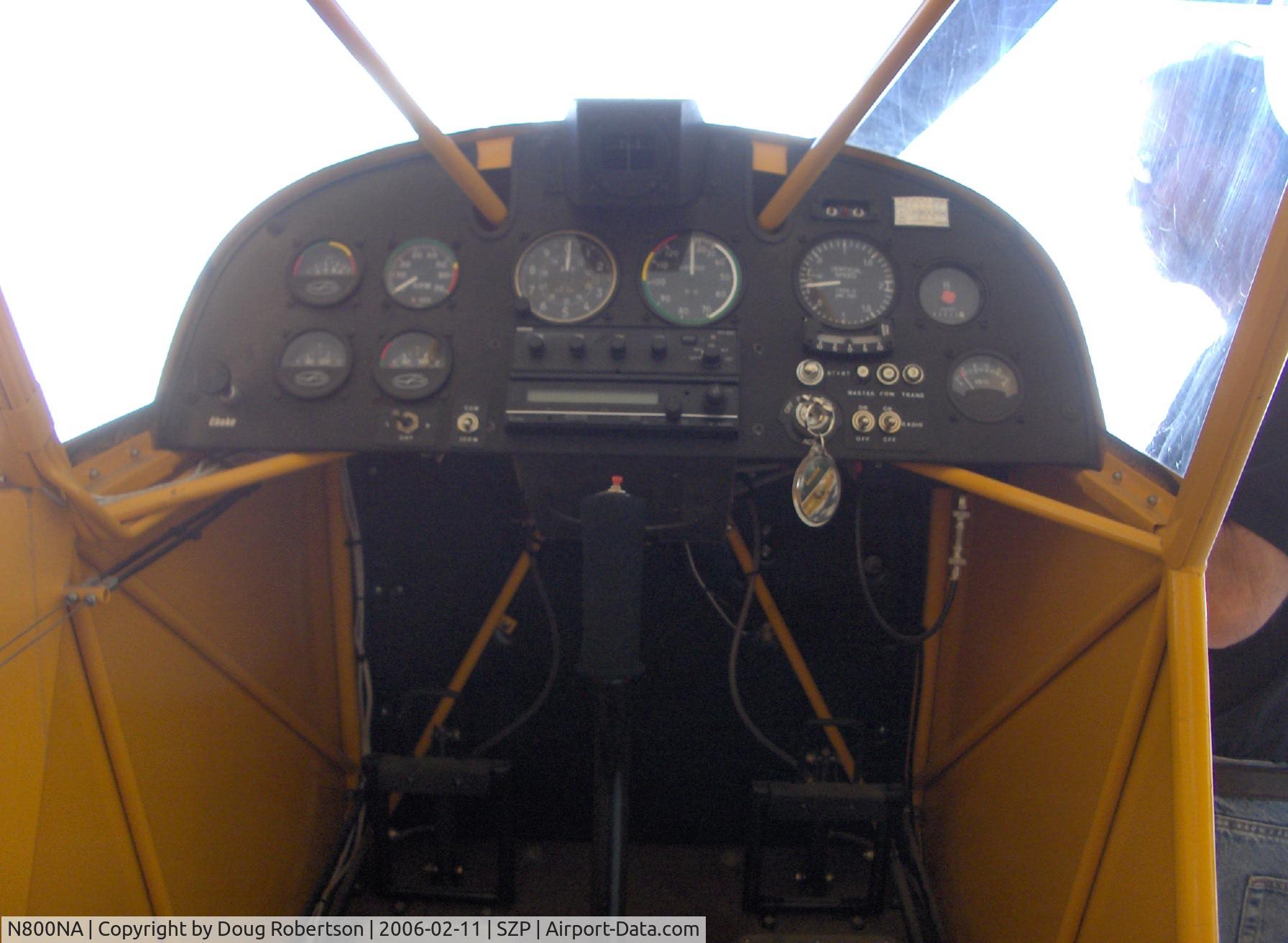 N800NA, 2004 Zlin Savage Classic C/N 0063, 2004 Zlin Sro SAVAGE, Instrument panel