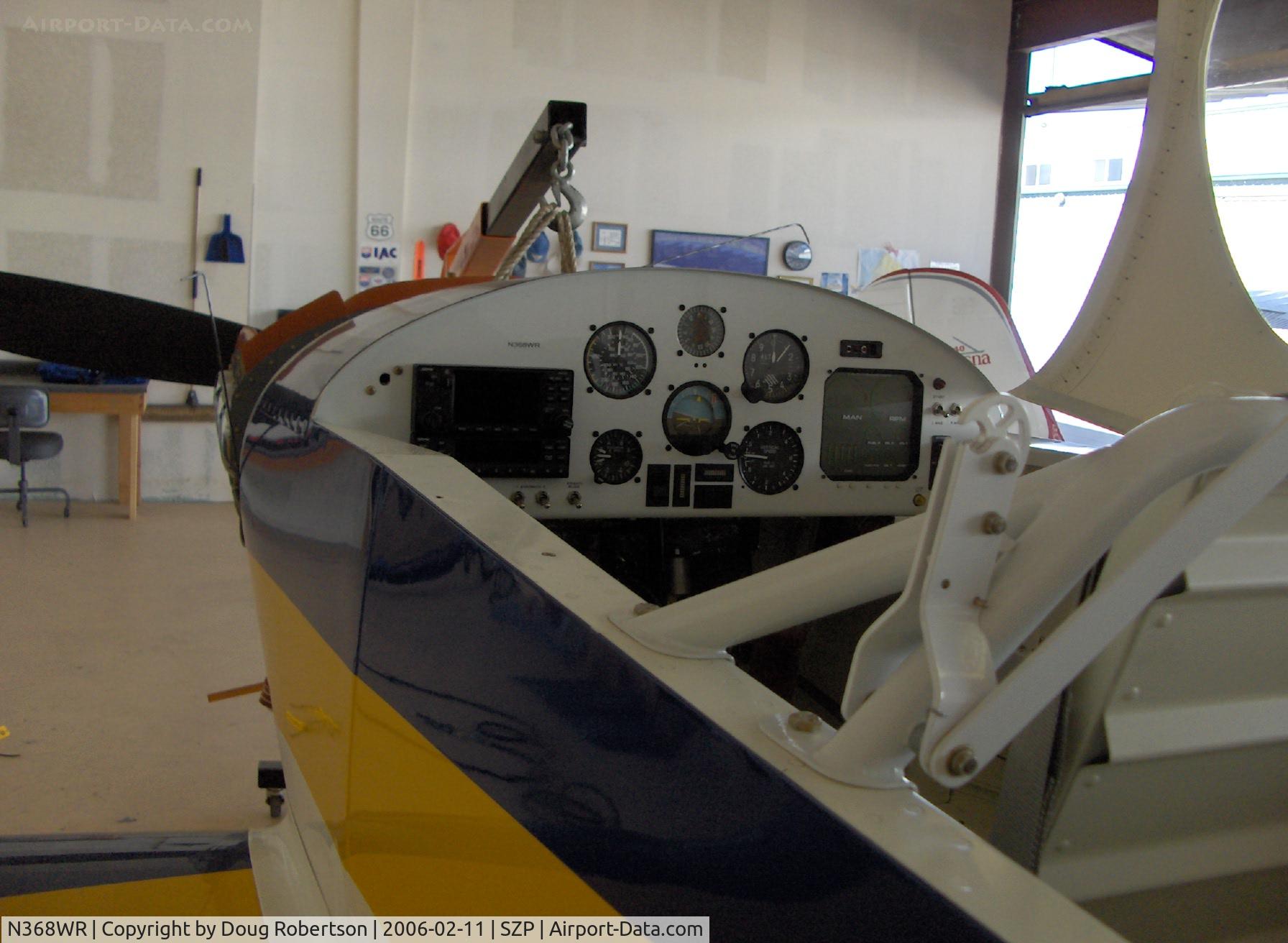 N368WR, 2004 Harmon Rocket II C/N 3870, 2004 Richey HARMON ROCKET II, Lycoming IO-540-C 250 Hp, Instrument panel