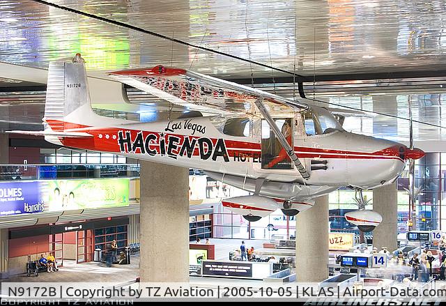 N9172B, 1958 Cessna 172 C/N 36772, This is the actual aircraft which holds the World Endurance Flying Record. Set on 07-Feb-1959, Robert Timm & John Cook took off from McCarran airport, determined to fly for longer without touching the ground than anyone else.