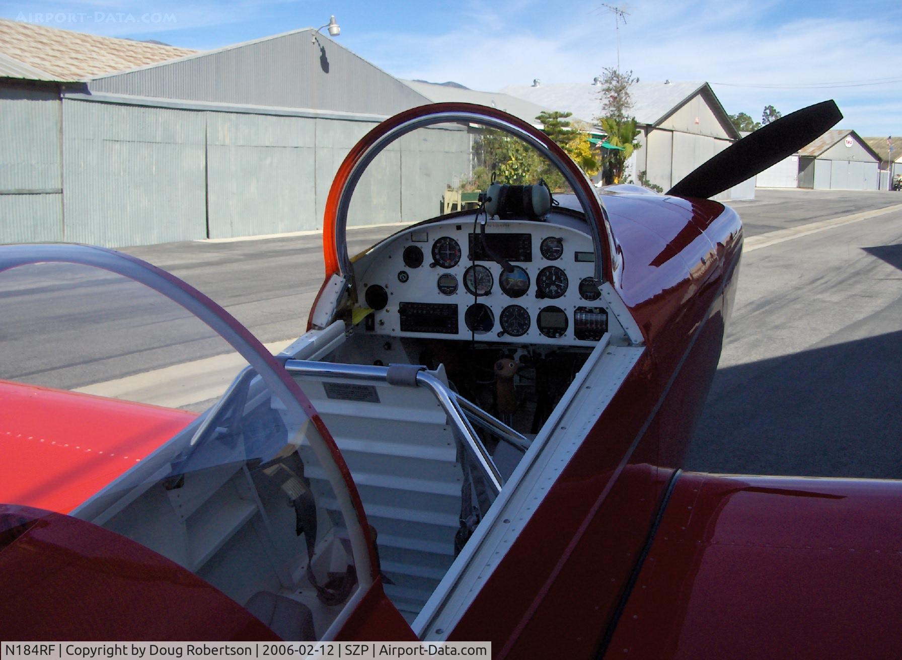 N184RF, 2003 Vans RV-8 C/N 80122, 2003 Findly VAN'S RV-8, Lycoming IO-360, Instrument panel