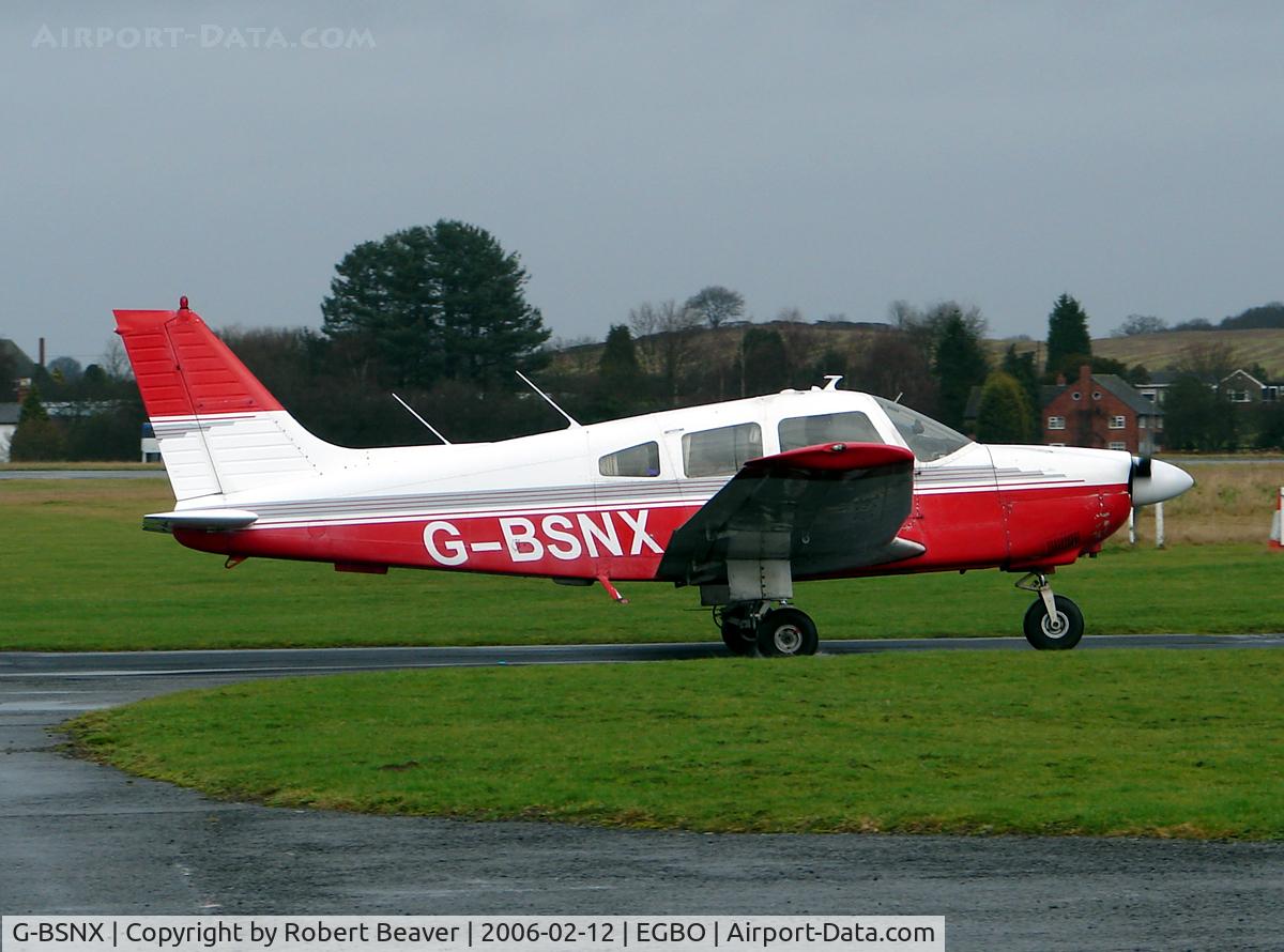 G-BSNX, 1979 Piper PA-28-181 Cherokee Archer II C/N 28-7990311, Piper PA-28-181 Archer II (Halfpenny Green)