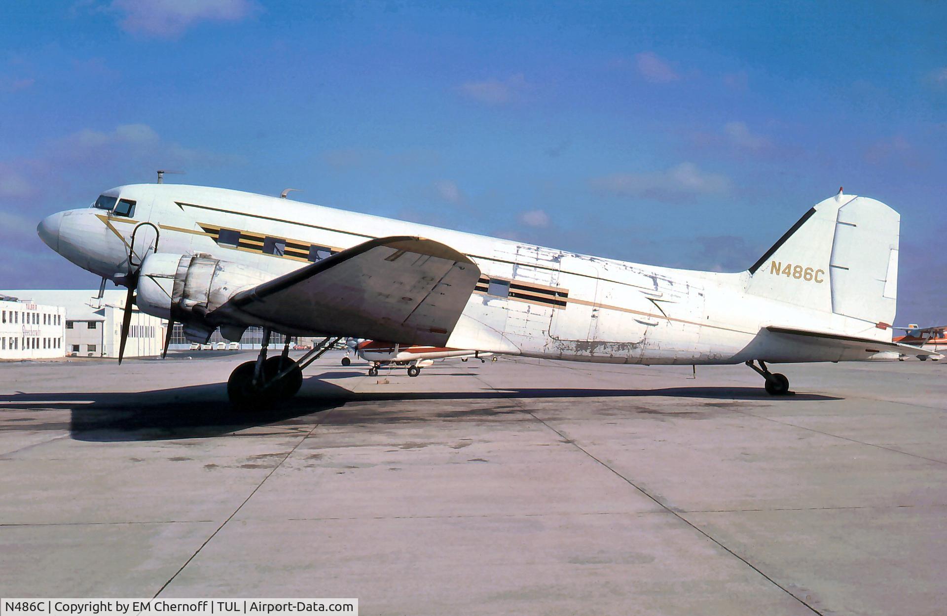 N486C, Douglas DC3C C/N 6325, Baron Aviation Services