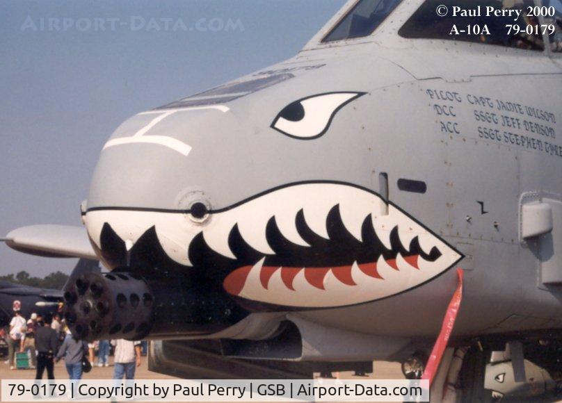 79-0179, 1979 Fairchild Republic A-10C Thunderbolt II C/N A10-0443, All the Warthogs of the 23rd Fighter Group sport this fine paintjob