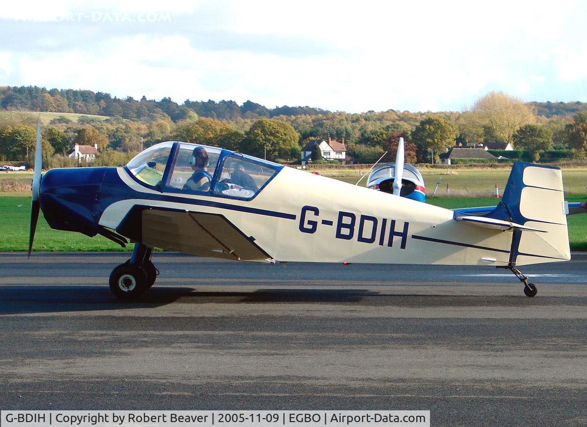 G-BDIH, 1958 SAN Jodel D-117 Grand Tourisme C/N 812, Jodel D.117