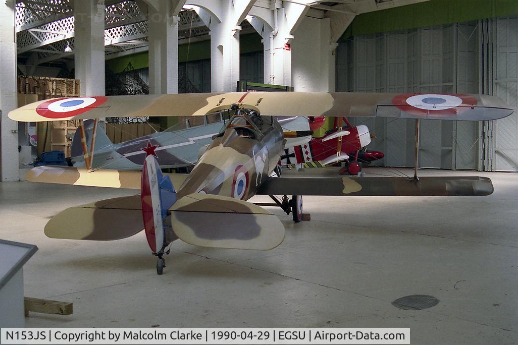 N153JS, 1980 Nieuport 24 Replica C/N 02JS, Nieuport 24 Replica at the Imperial War Museum, Duxford.